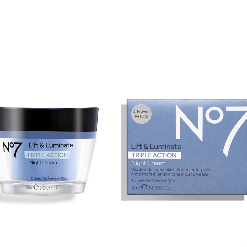 No7 Lift and Luminate Triple Action Night Cream